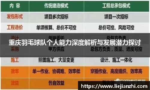 重庆羽毛球队个人能力深度解析与发展潜力探讨